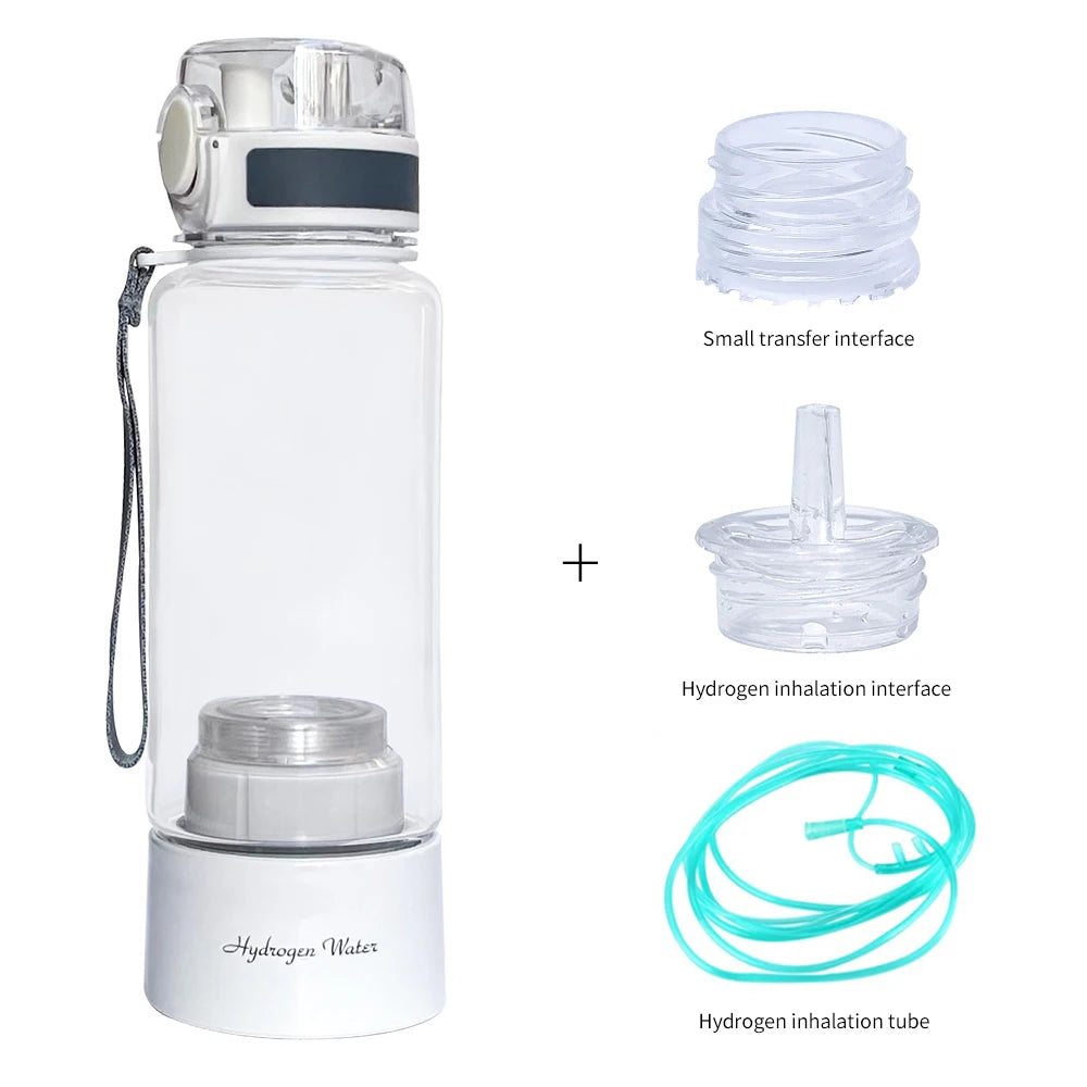Bluevida new sports style SPE & PEM hydrogen water generator, H2 up to 3000ppb and large battery capacity hydrogen water bottle