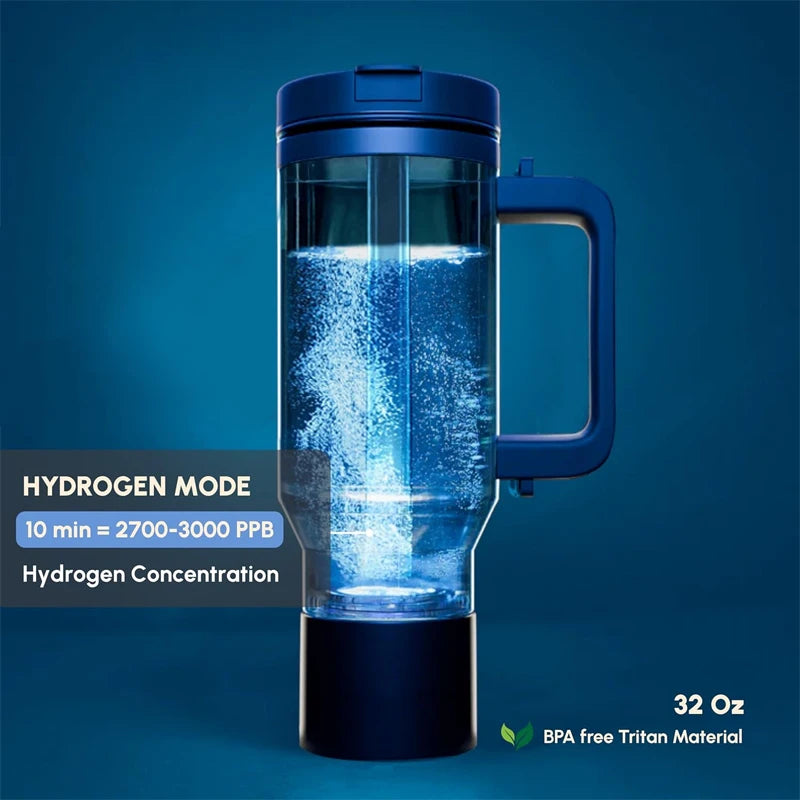 1L Hydrogen Generator Water Filter Ionizer H2 Rich Hydrogen Water bottle Capable Of Separating Residual Chlorine And Ozone