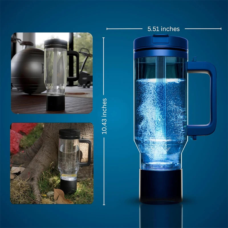 1L Hydrogen Generator Water Filter Ionizer H2 Rich Hydrogen Water bottle Capable Of Separating Residual Chlorine And Ozone